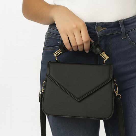 Bolsa feminina transversal pequena de ombro e alça de mão | Estilo, leveza e sofisticação use sempre