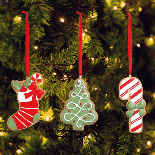 Enfeite Pendente para Árvore Natalina 3pcs