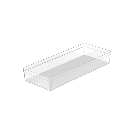Organizador de gavetas Ou 37,5 x 15 x 5,6 Linha Clear Gavetas