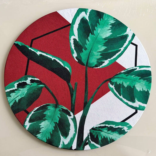 Capa de Sousplat - Peperômia