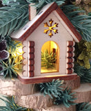 Guirlanda Decoração Natalina Luxo com Led 65CM