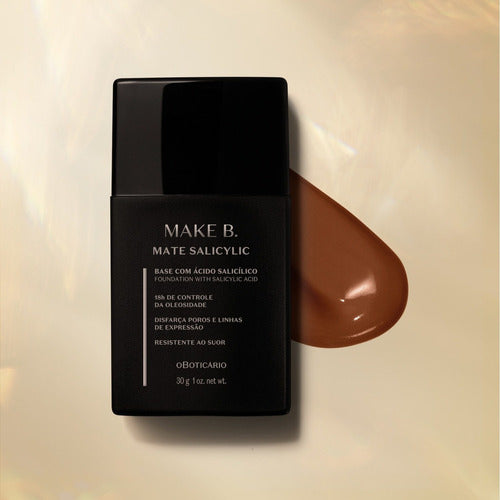 BOTICARIO BASE LÍQUIDA COR 310 MAKE B. MATE SALICYLIC 30G