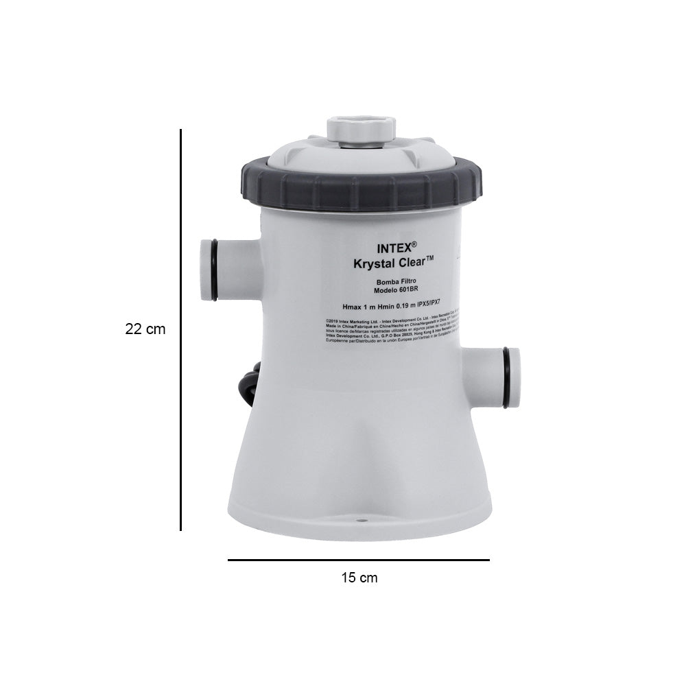 Bomba Filtro Piscina de Armação Easy Set Estrutural 1.250 L/h Intex 220V