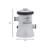 Bomba Filtro Piscina de Armação Easy Set Estrutural 1.250 L/h Intex 220V