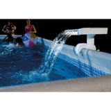 CACHOEIRA COM CASCATA PARA PISCINA COM LED MULTI COLORIDA INTEX