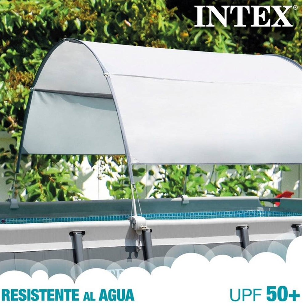 COBERTURA PARA PISCINA DE ARMAÇÃO TETO SOLAR PROTEÇÃO CONTRA O SOL INTEX