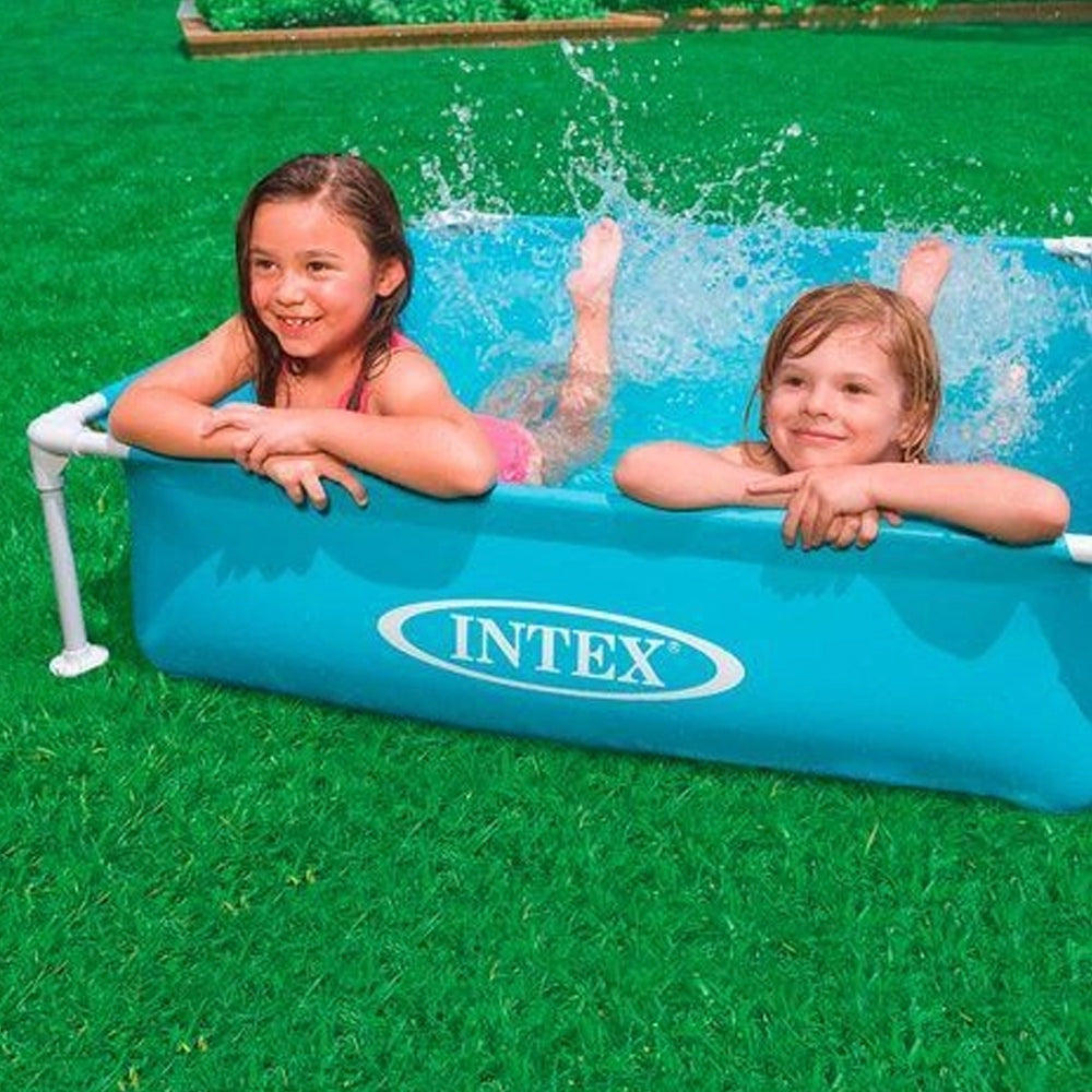 PISCINA INFANTIL ARMAÇÃO METAL 342 LITROS 122 X 30 CM INTEX