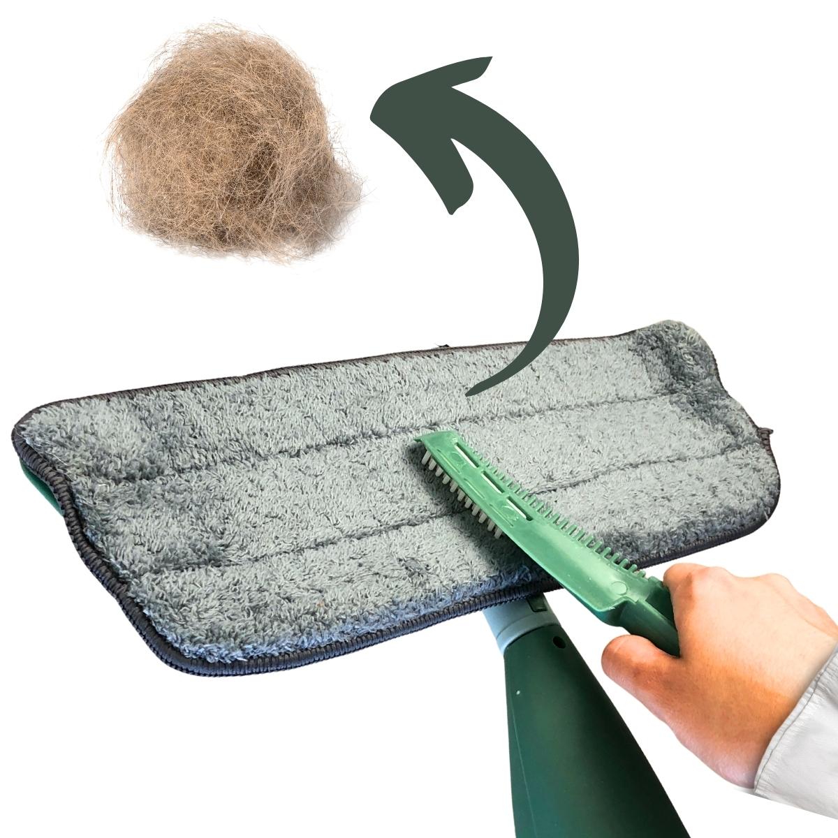 Mop Spray Resistente Esfregão Vassoura Com Reservatório Microfibra