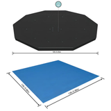 Kit Piscina Estrutural Bestway 4.678 Litros Steel Pro MAX Completo: Filtro 127V + Capa + Forro