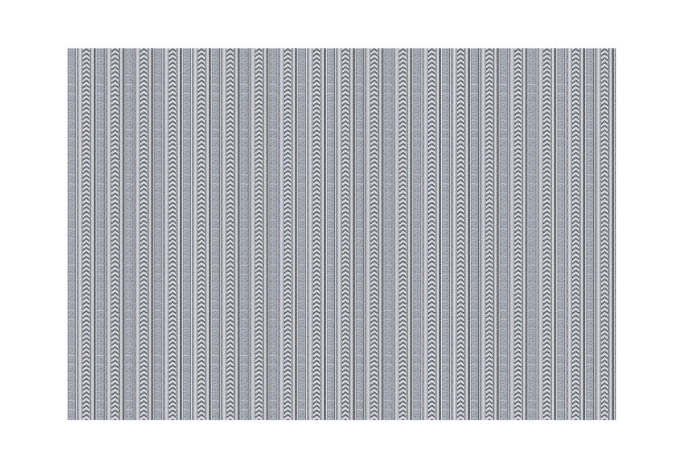 Tapete de Sala - Grecia Cinza/Branco