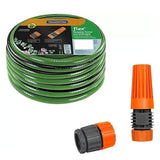 Mangueira Flex para Jardim em Pvc 4 Camadas 10 M com Engate Rosqueado e Esguicho Tramontina