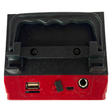 CAIXA DE SOM PORTÁTIL COM BLUETOOTH RÁDIO SUPORTE PARA CELULAR KTS-1103B