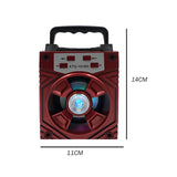 CAIXA DE SOM PORTÁTIL COM BLUETOOTH RÁDIO SUPORTE PARA CELULAR  KTS-1018A/B/C/D