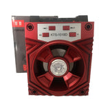 CAIXA DE SOM PORTÁTIL COM BLUETOOTH RÁDIO SUPORTE PARA CELULAR  KTS-1018A/B/C/D