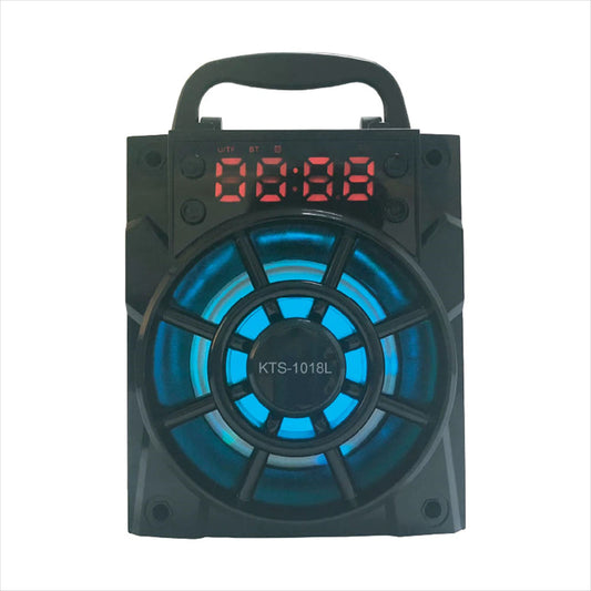 CAIXA DE SOM KTS-1018 PORTÁTIL BLUETOOTH USB POTENTE RÁDIO SUPORTE PARA CELULAR