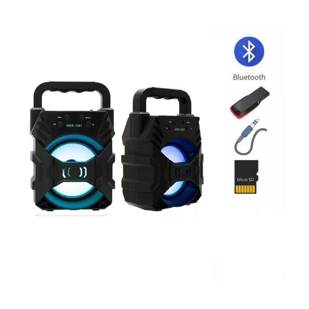 CAIXINHA DE SOM PORTATIL BLUETOOTH WIRELESS SPEAKER WKS-1067