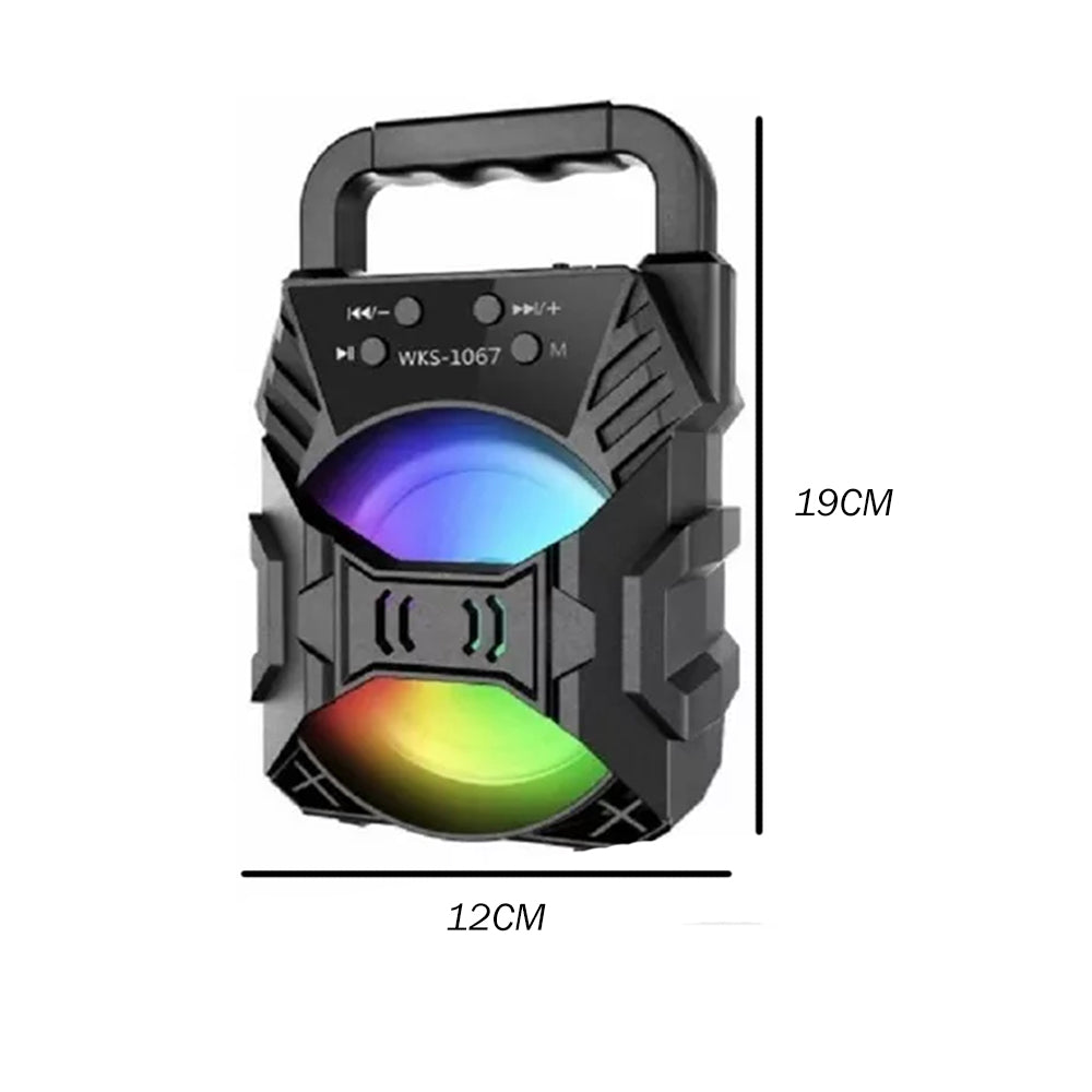 CAIXINHA DE SOM PORTATIL BLUETOOTH WIRELESS SPEAKER WKS-1067