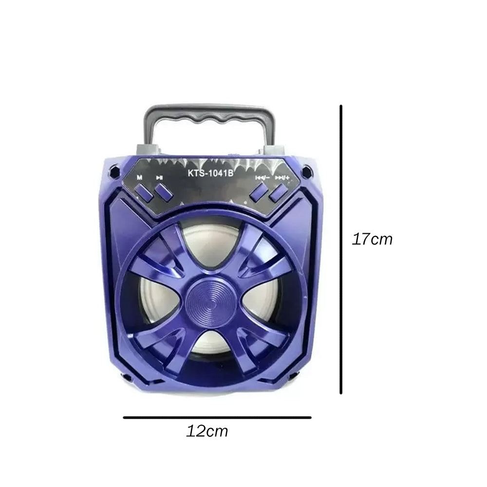 CAIXA DE SOM PORTATIL COM BLUETOOTH RÁDIO SUPORTE PARA CELULAR KTS-1041A/B/C