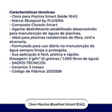 Cloro para Piscina Smart Balde 10kg Bluepool Fluidra