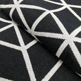 Tapete Spirit AntiDerrapante - Preto/Branco