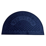 Tapete Bem-Vindo Escama Redondo- Várias Cores