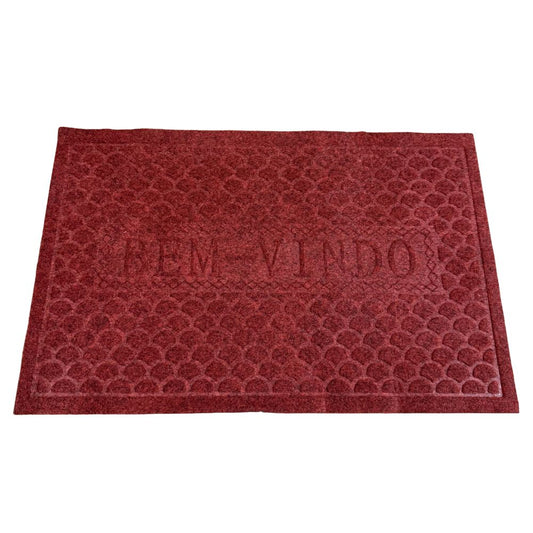 Tapete Bem-Vindo Escama- Várias Cores