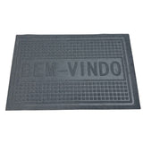 Tapete Bem-Vindo Quadriculado- Várias Cores