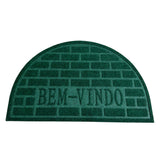 Tapete Bem-Vindo Tijolinho Redondo- Várias Cores