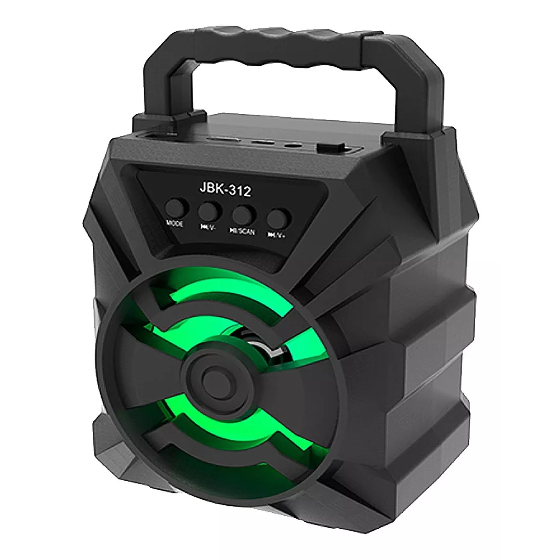 Nova Caixa de Som Portátil RS-414/415 USB/TF/FM/AUX/Bluetooth