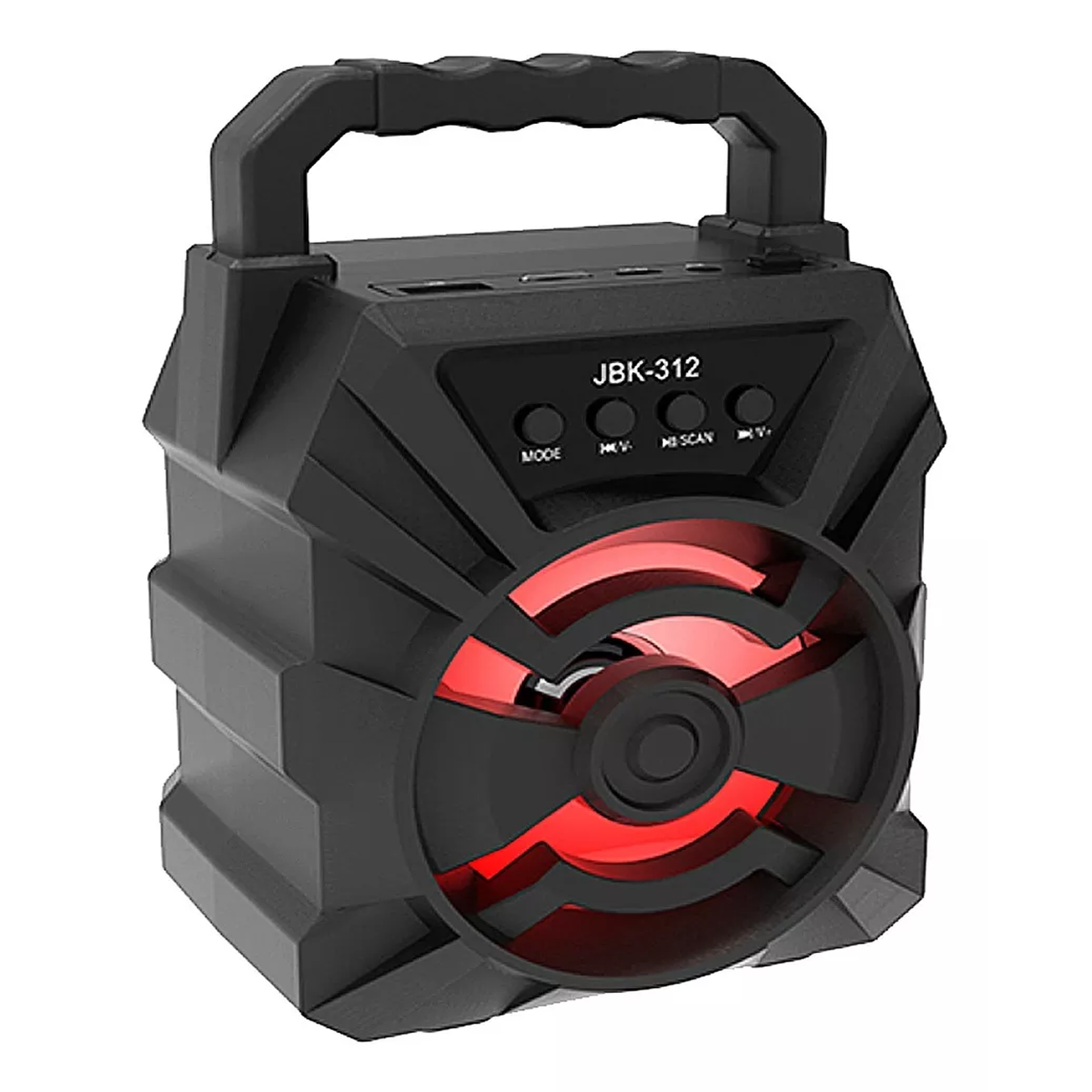 Nova Caixa de Som Portátil RS-414/415 USB/TF/FM/AUX/Bluetooth