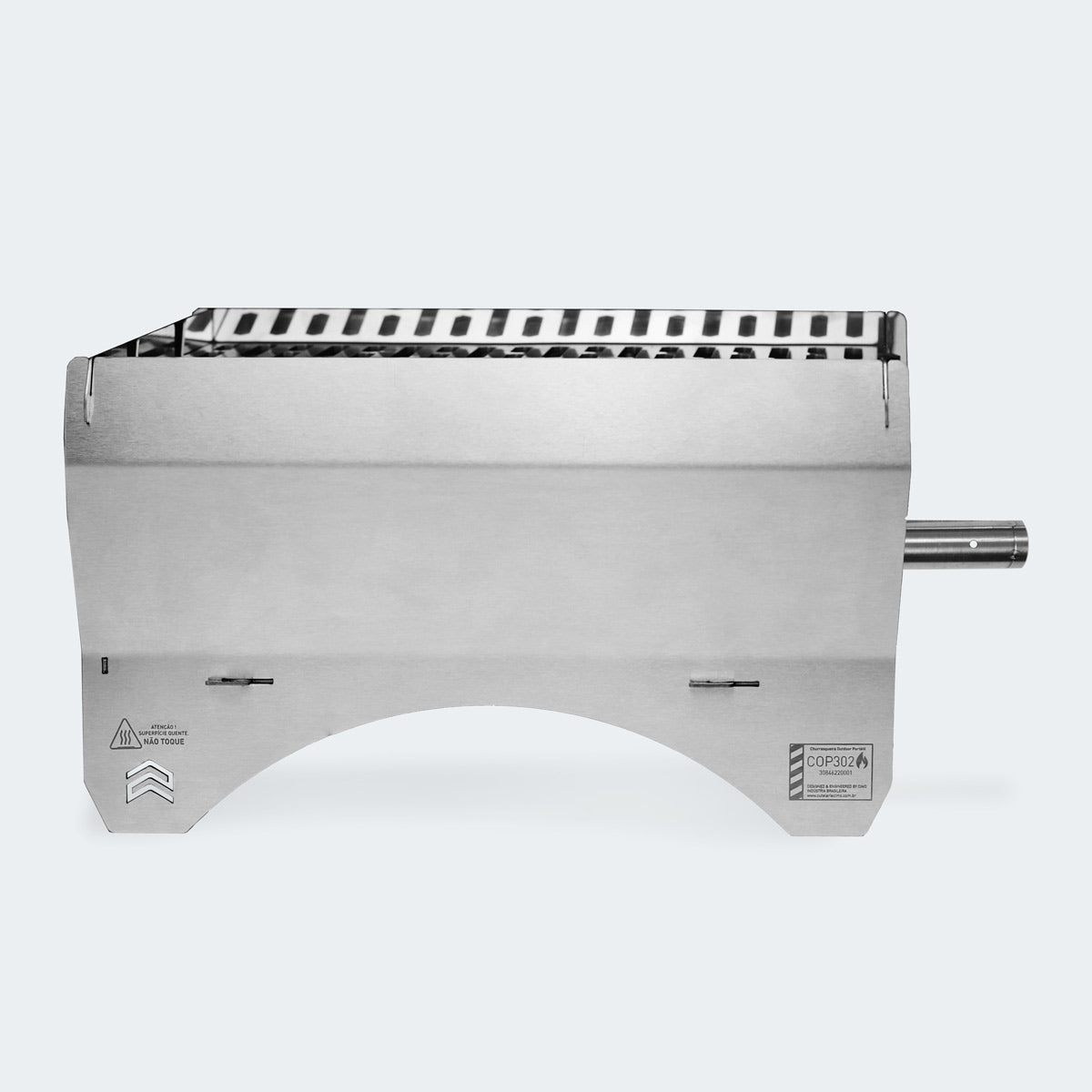 Churrasqueira Desmontável Cimo Inox Travel Com Bag - COP302