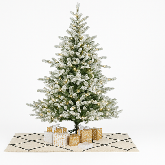 Árvore de Natal Nevada 1,80m de Altura - 1.326 Galhos - Micro LED