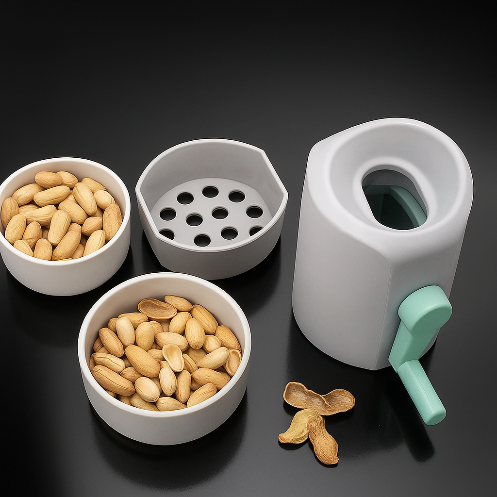 Descascador de Amendoim Prático