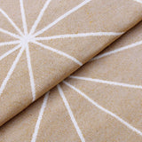 Tapete Stella AntiDerrapante - Bege/Branco