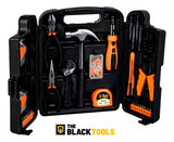 Jogo De Ferramentas 169 Peças Com Maleta E Furadeira Parafusadeira Sem Fio A Bateria Tb-12e 12v 3/8 10mm The Black Tools