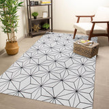 Tapete Stella AntiDerrapante - Branco