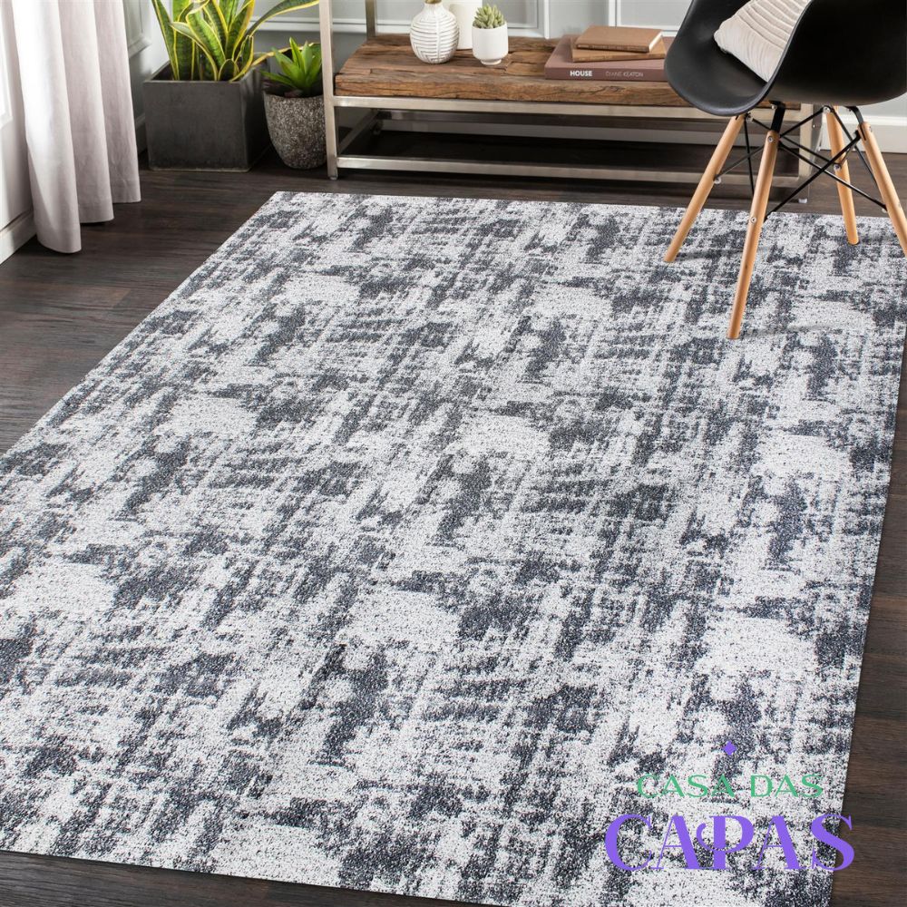 Tapete Vênus AntiDerrapante - Cinza