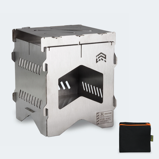 Fogareiro Desmontável Cimo Inoxfire Com Bag Preta - IF120P