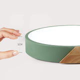 Luminária de teto Decorativa Redonda LED com controle remoto