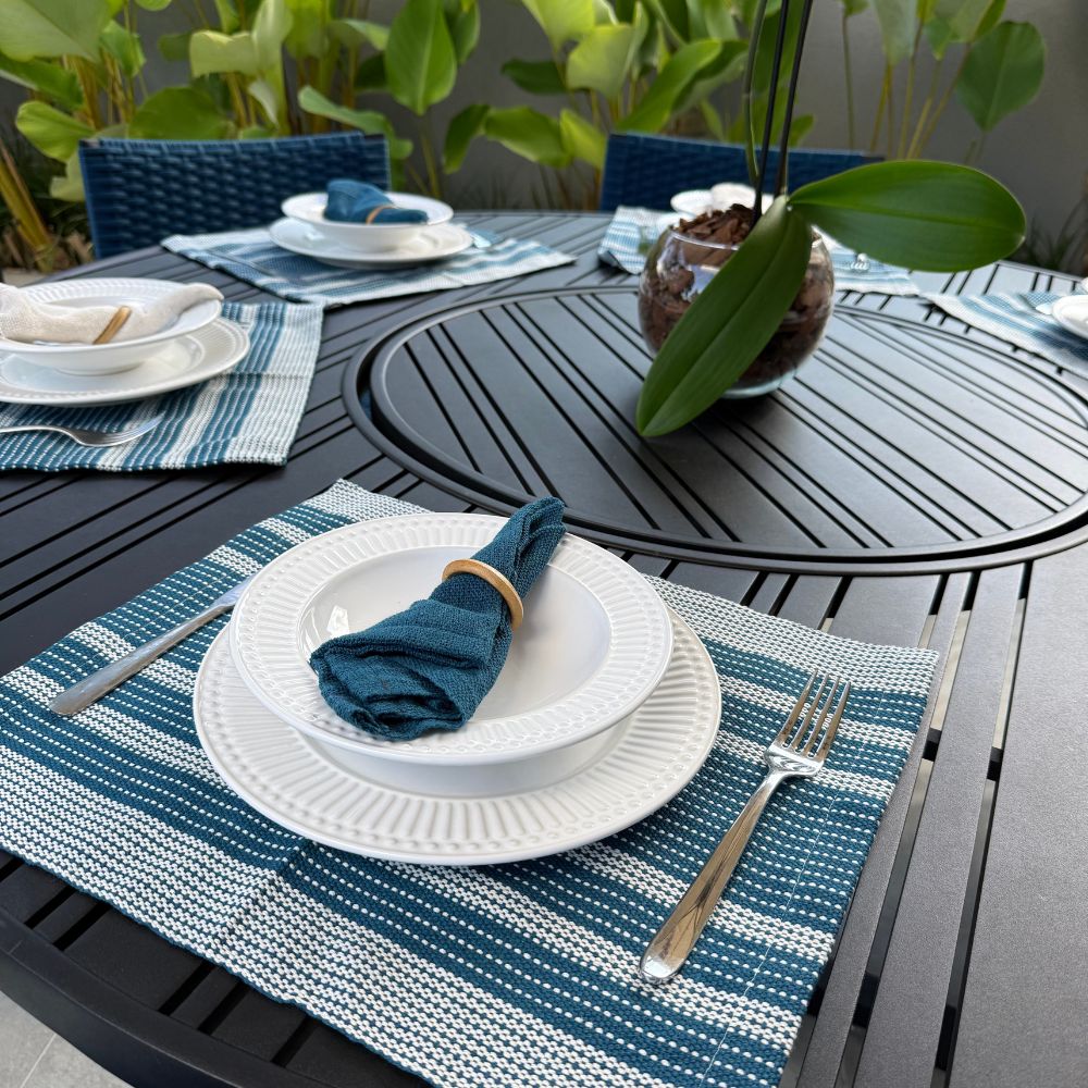 Kit 6 Jogo Americano Completo- Várias Cores