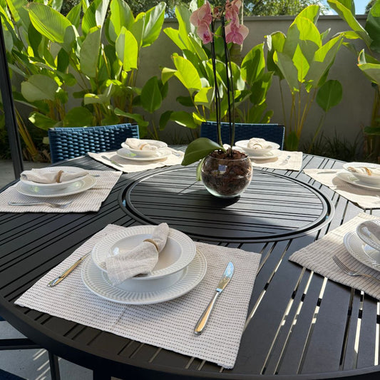 Kit 6 Jogo Americano Completo- Várias Cores