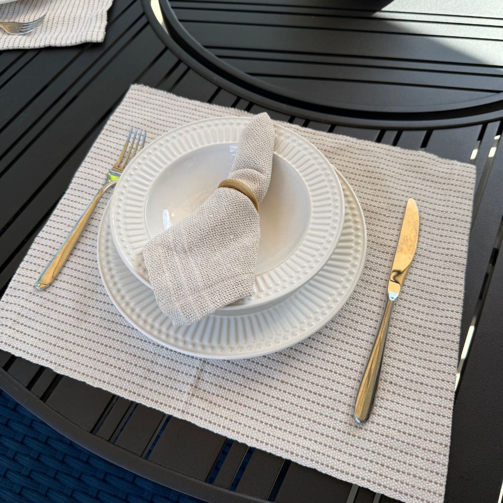 Kit 6 Jogo Americano Completo- Várias Cores