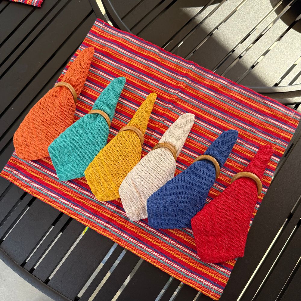 Kit 6 Jogo Americano Completo- Várias Cores