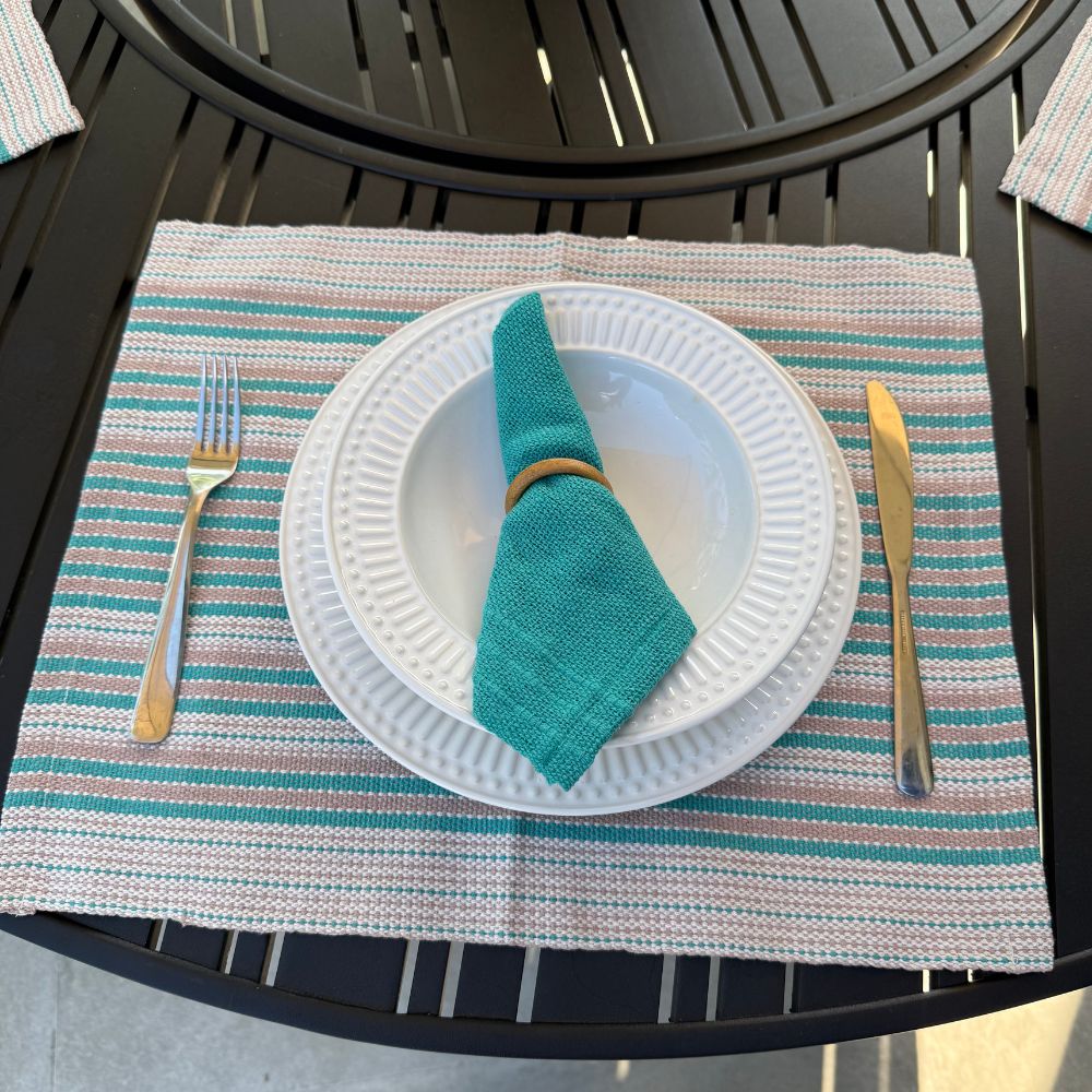 Kit 6 Jogo Americano Completo- Várias Cores