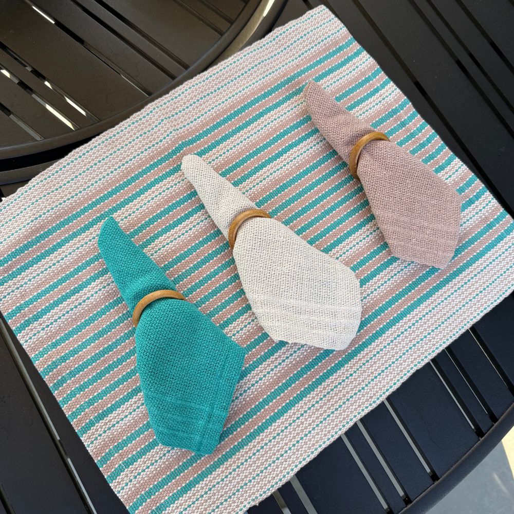 Kit 6 Jogo Americano Completo- Várias Cores