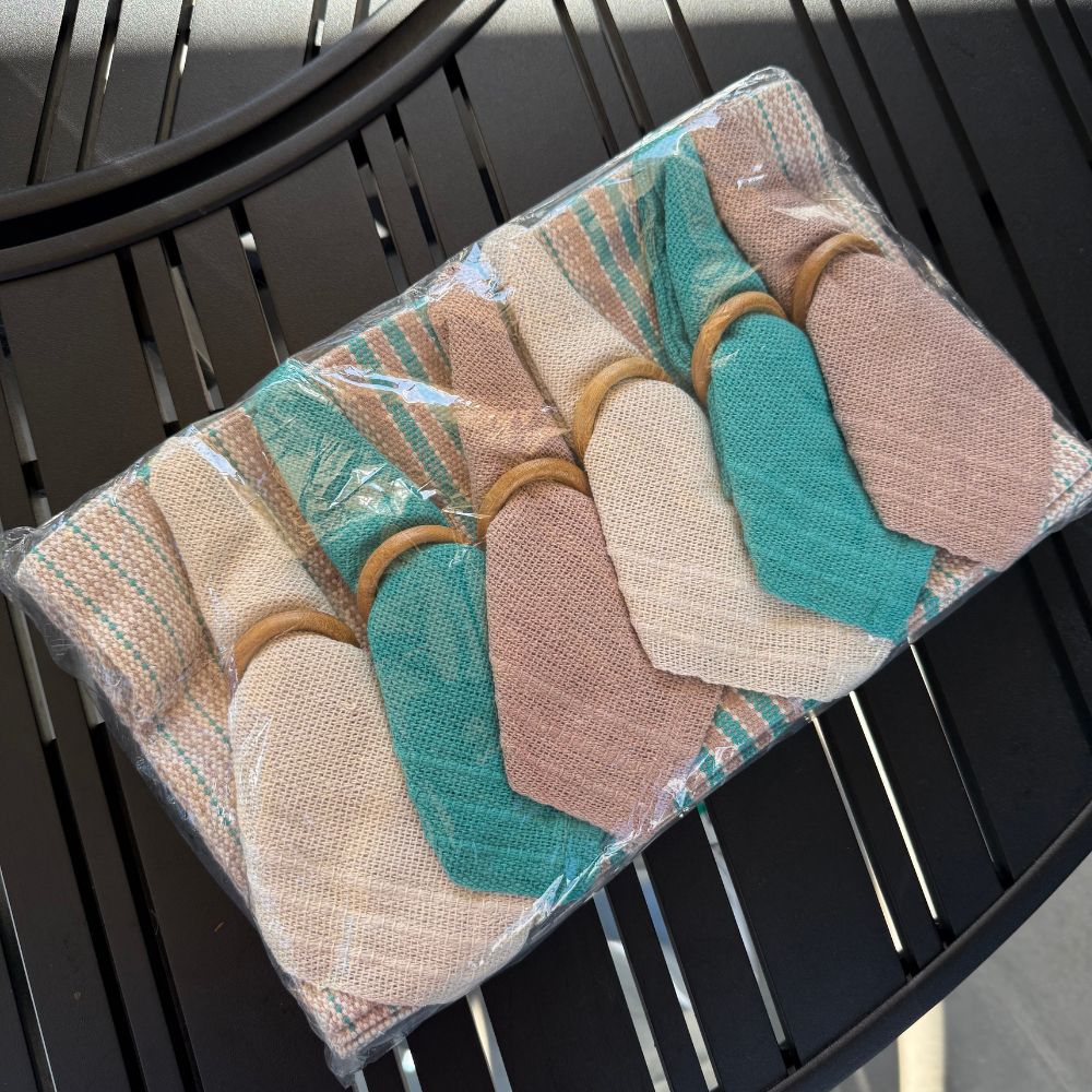 Kit 6 Jogo Americano Completo- Várias Cores