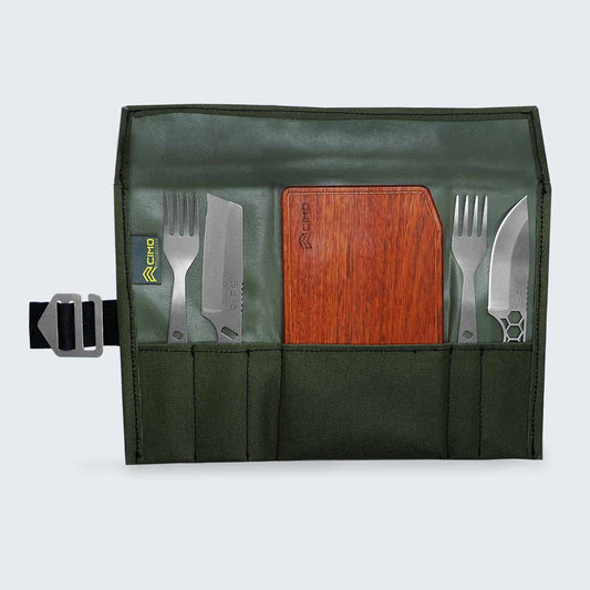Conjunto Cimo Travel Point Cleaver Duplo com Bag Verde - IC383V