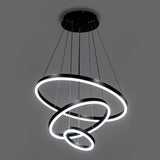 Lustre Pendente Circular Triplo em Led - Nordic Europe