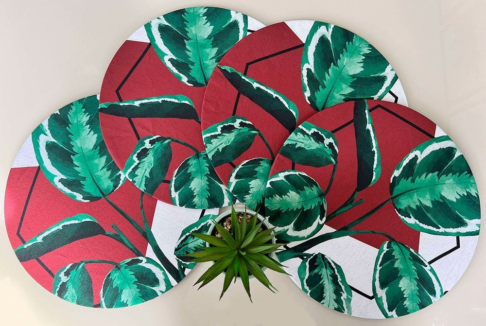 Capa de Sousplat - Peperômia