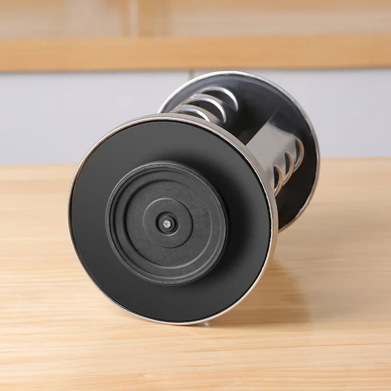 Organizador de Tempero Giratório de Inox